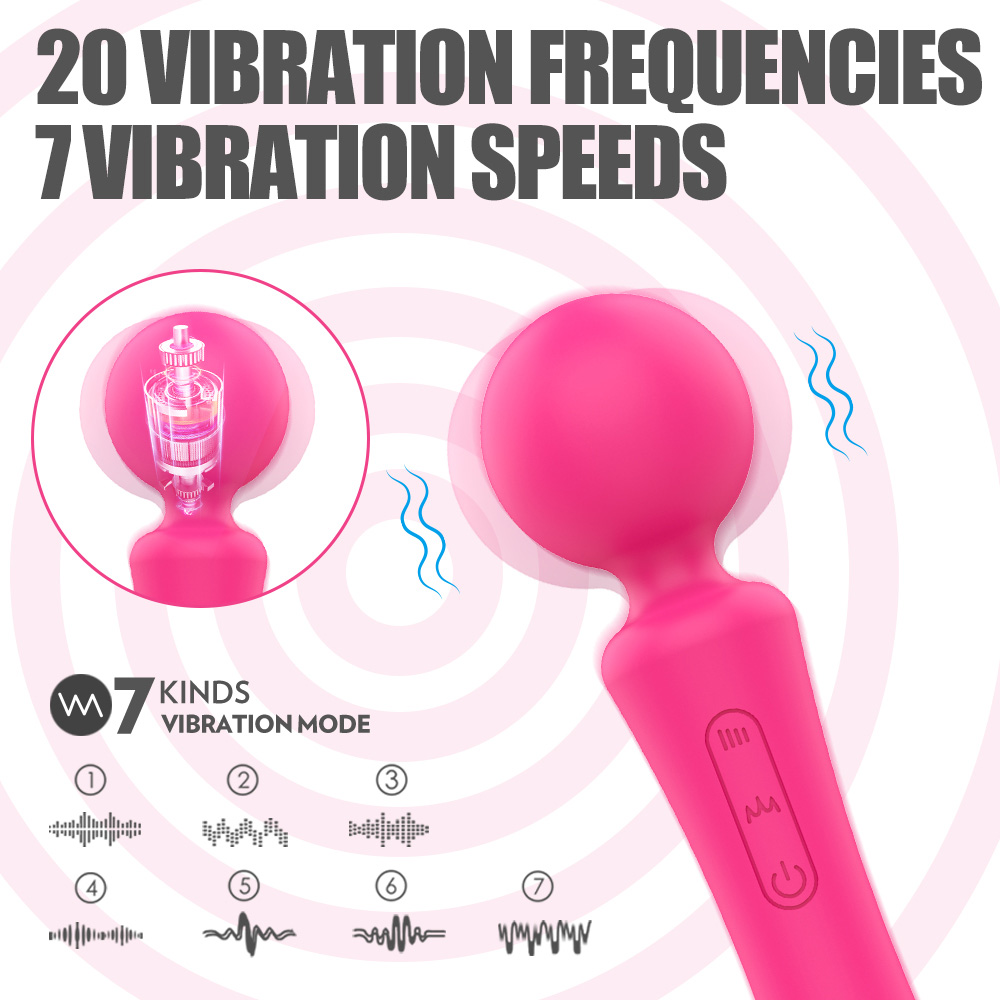 Wand vibrator