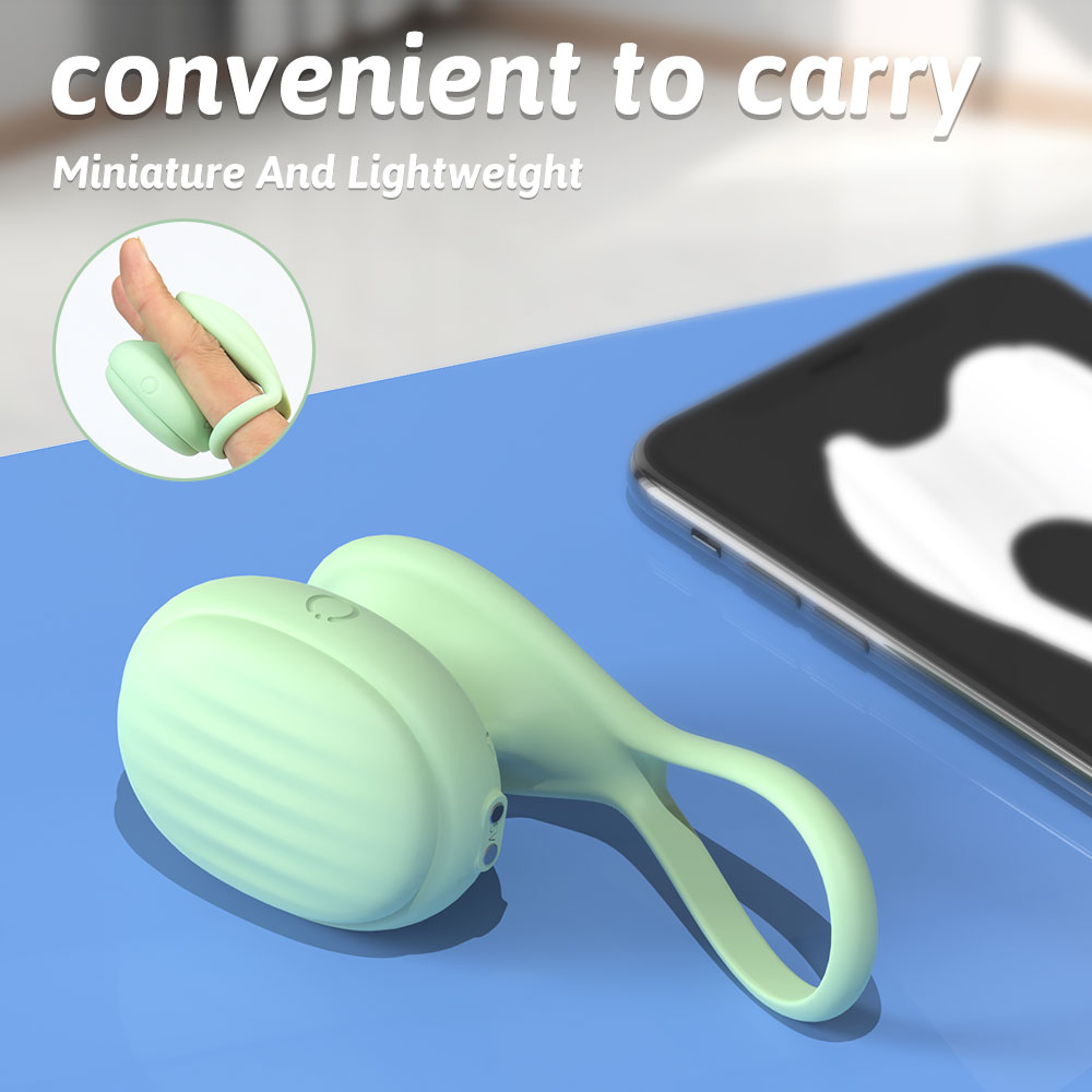 Wearable Finger Vibrator & Panty Egg with 9 Intense Vibration Modes