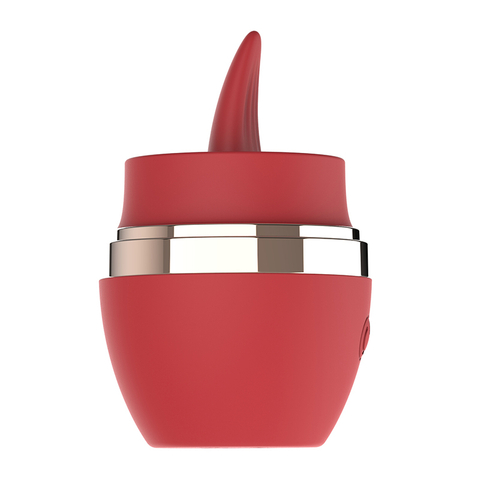 Lipstick Tongue Licking Massager