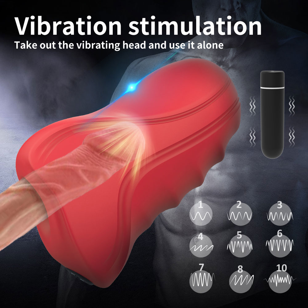 Vibrating male stroker