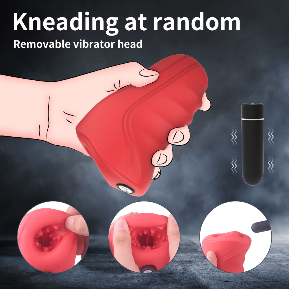 Vibrating male stroker
