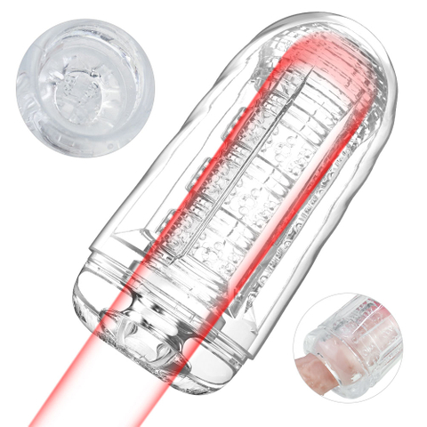 Clear male masturbator